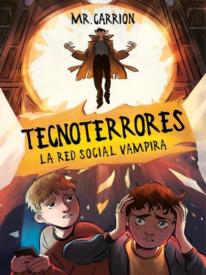 cover image of La red social vampira